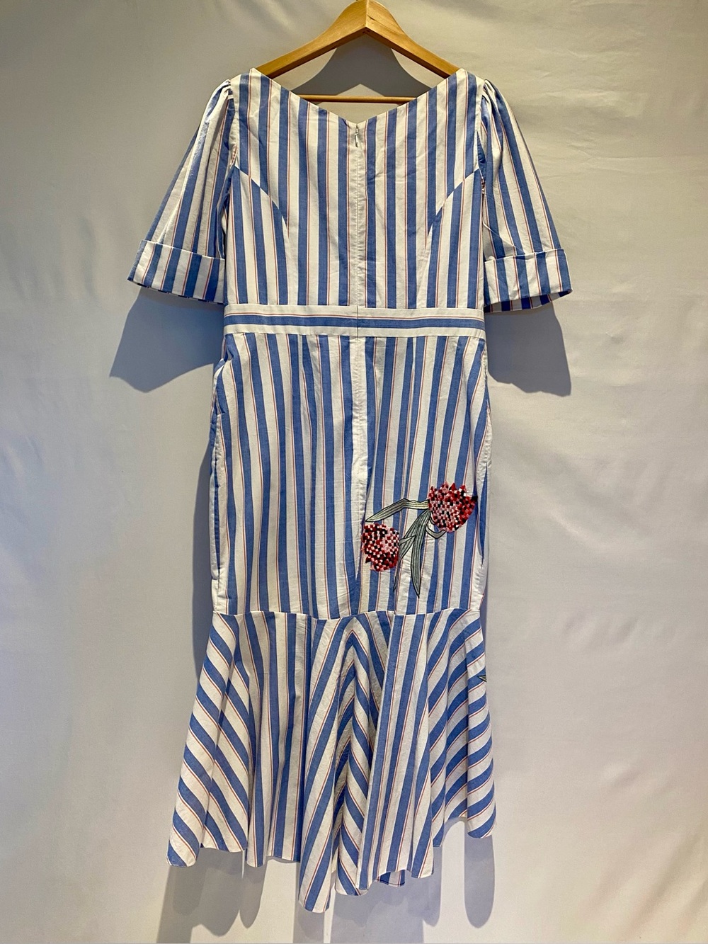 Temperley London Bella Embroidered Midi Dress (size US 12) - Picture 2 of 10